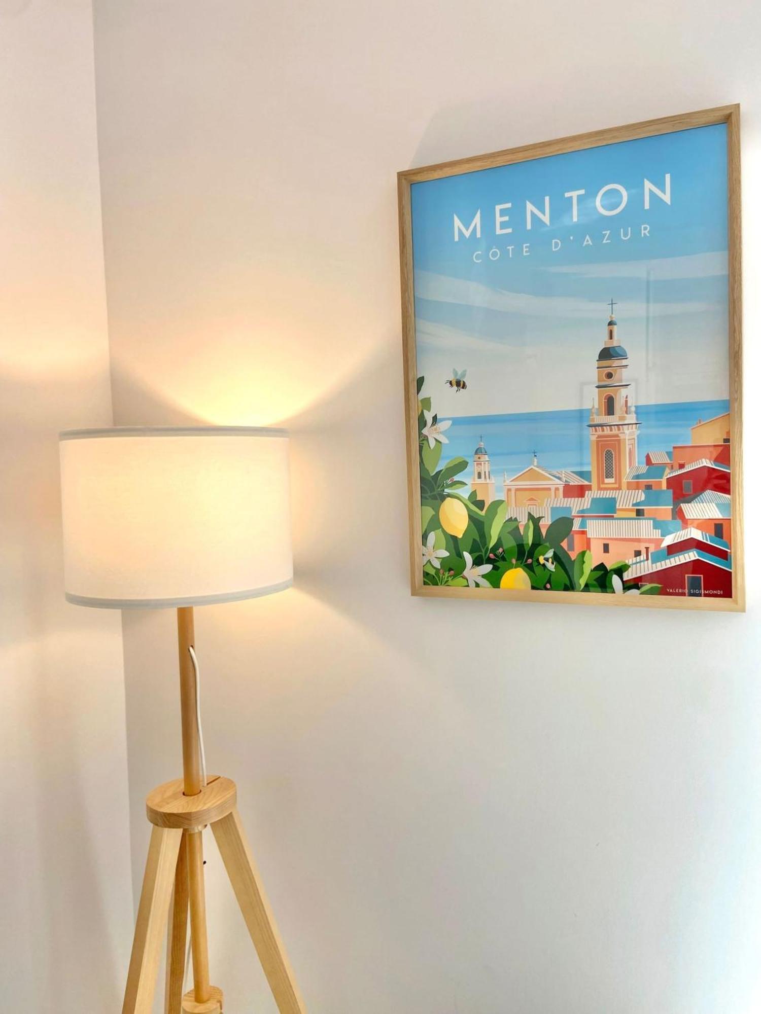 'Cap Riviera' Proche Gare Et Centre Apartment Menton Exterior photo